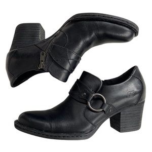 EUC Born leather booties